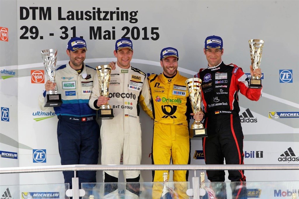 Søndagens podie
(Foto: Porsche Media)